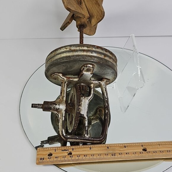 Dazey No. 20 Butter Churn Lid - Vintage No Jar Or Handle, Rusty - Picture 10 of 12